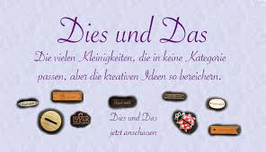 Read more about the article Dies und Das